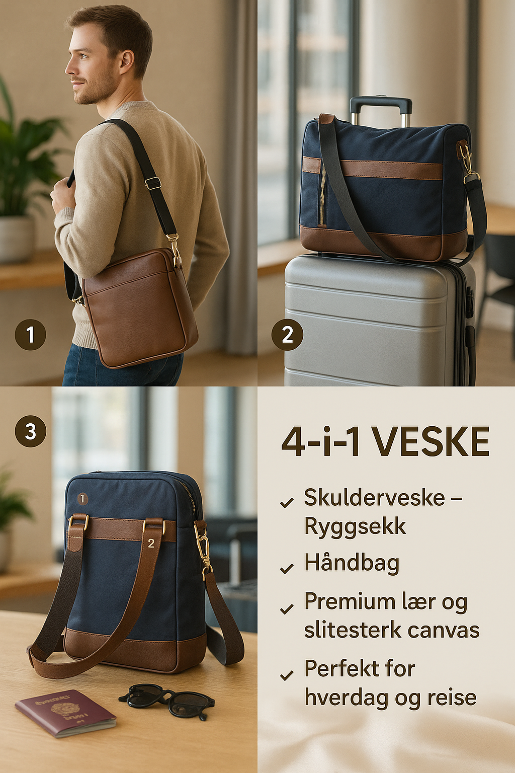 HOLIDAY 4-i-1 konvertibel